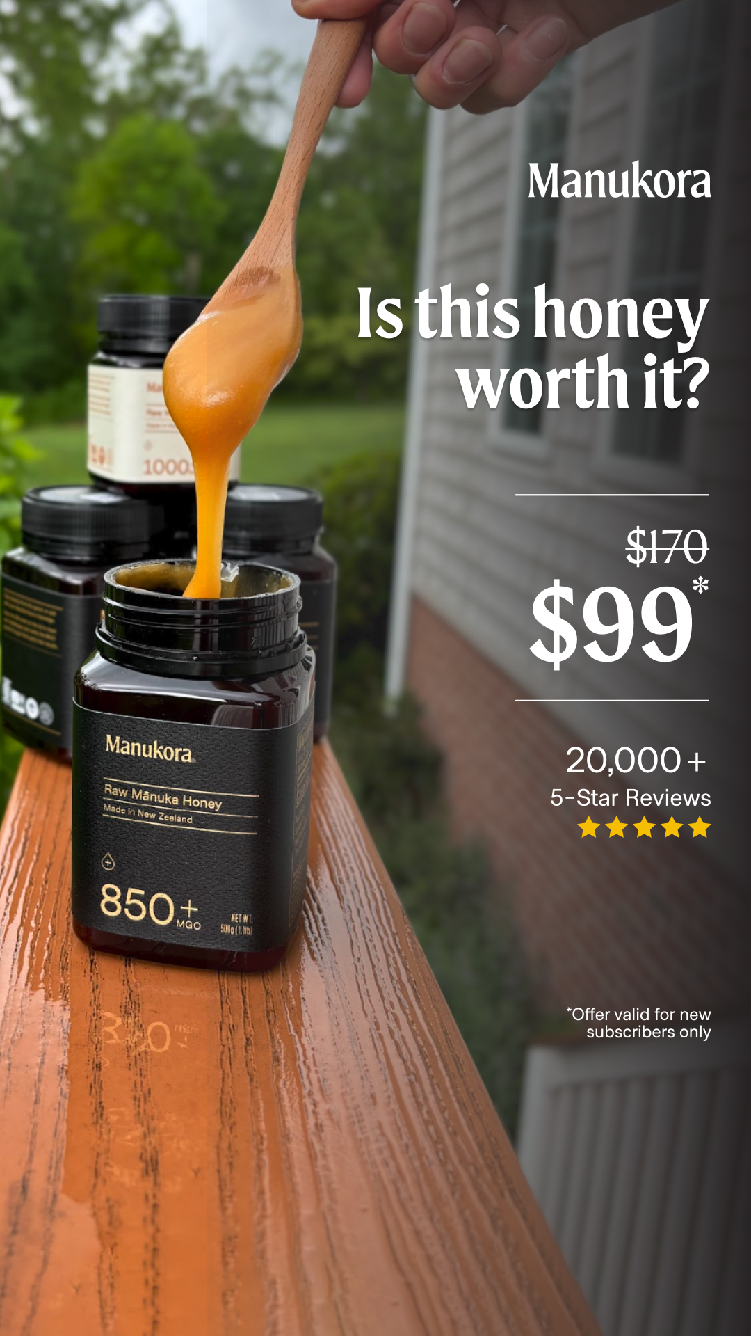 Manukora ad: “Is this honey worth it?”